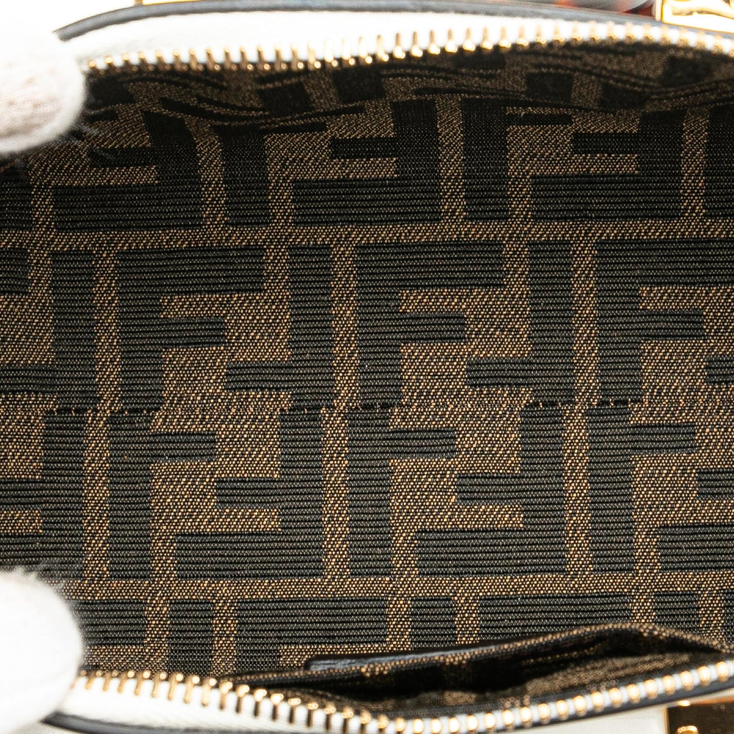 Fendi Zucchino Canvas Pochette