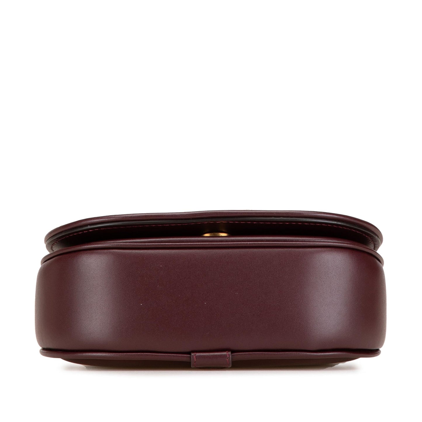 Fendi Mini Zucca Embossed Leather Baguette Satchel