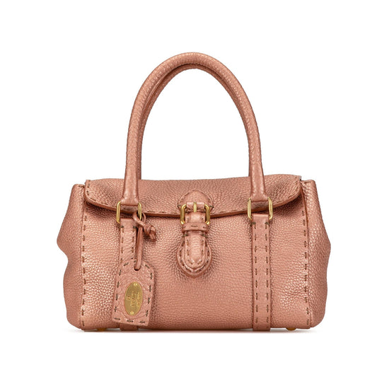 Fendi Mini Leather Selleria Linda (ermLPN)
