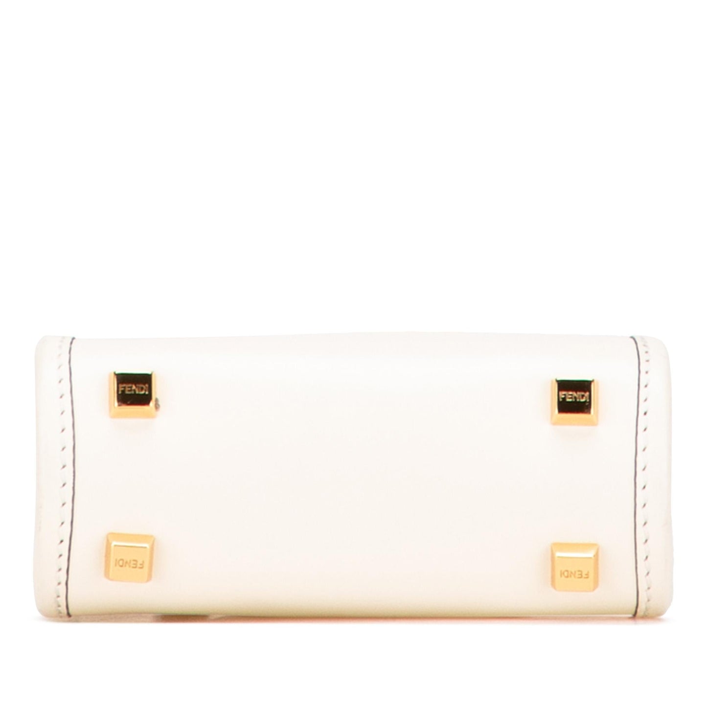 Fendi Mini Leather Sunshine Shopper Tote