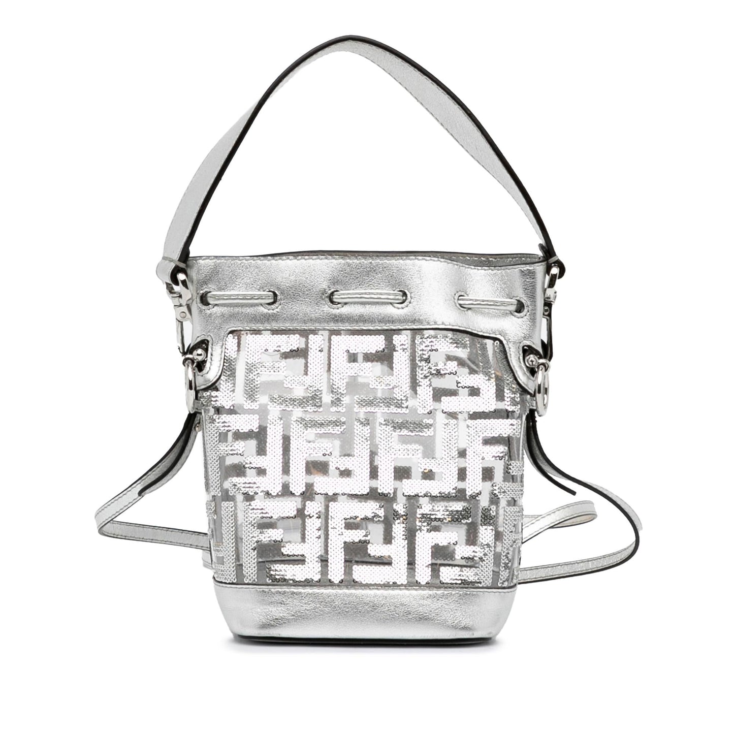 Fendi Mini Mon Tresor Sequined Bucket Bag (qQnN4Z)
