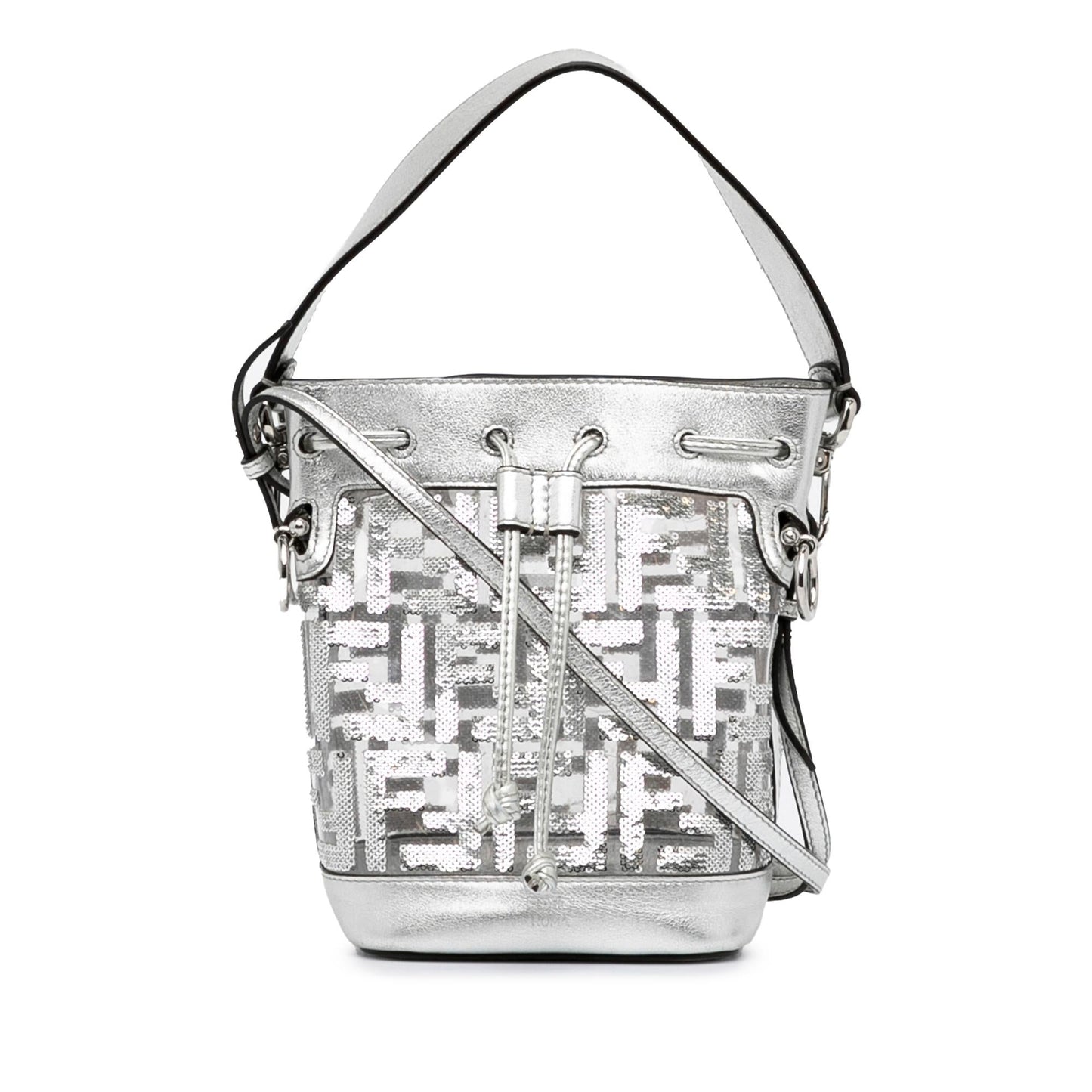 Fendi Mini Mon Tresor Sequined Bucket Bag (qQnN4Z)