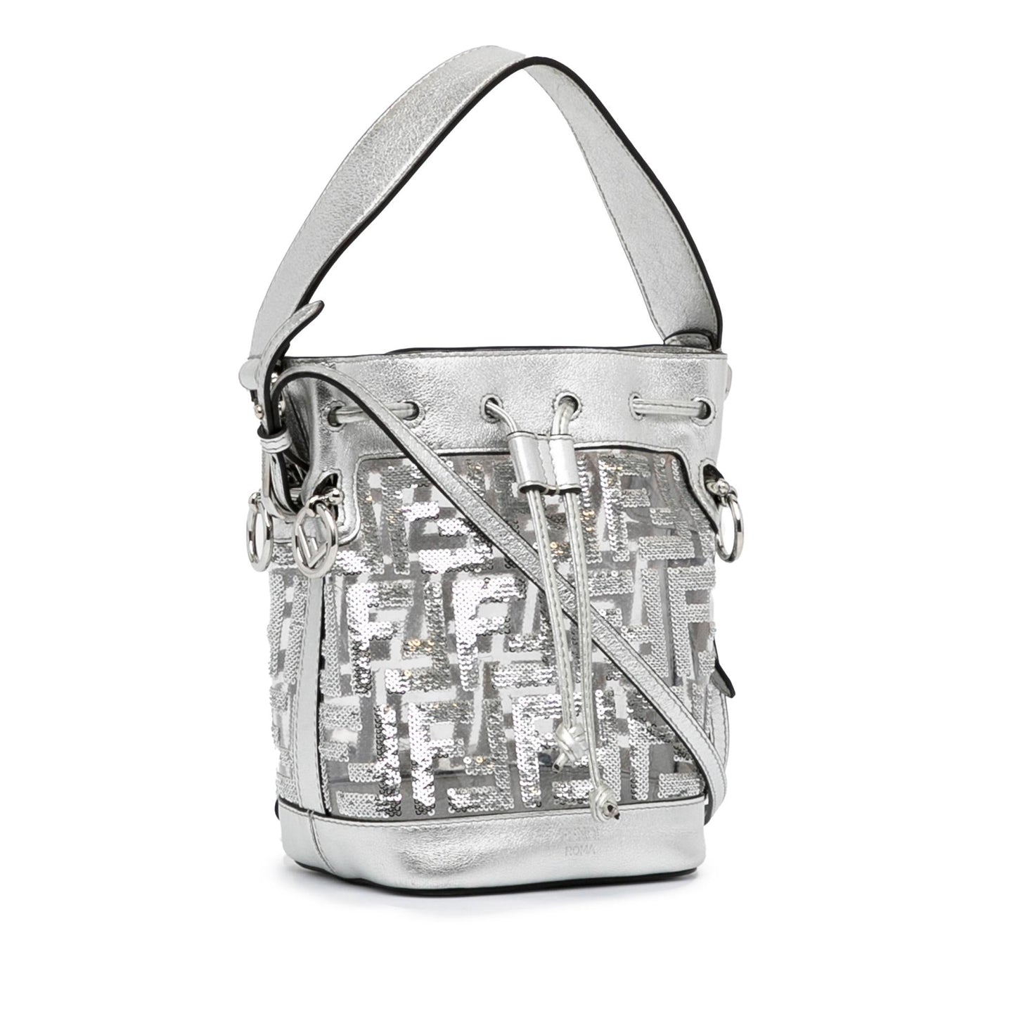 Fendi Mini Mon Tresor Sequined Bucket Bag (qQnN4Z)