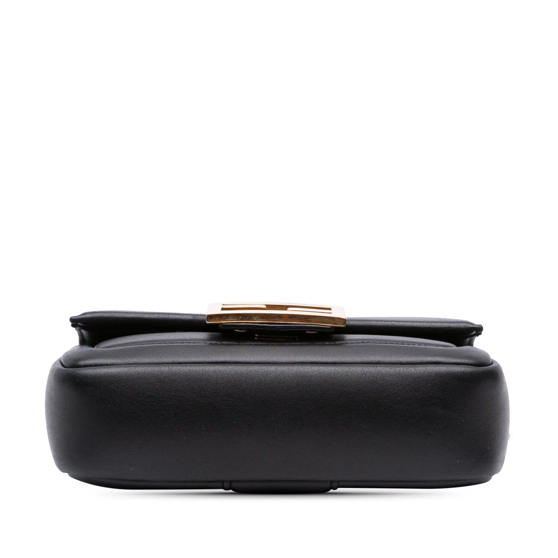 Fendi Canvas FF Marble Shoulder Bag