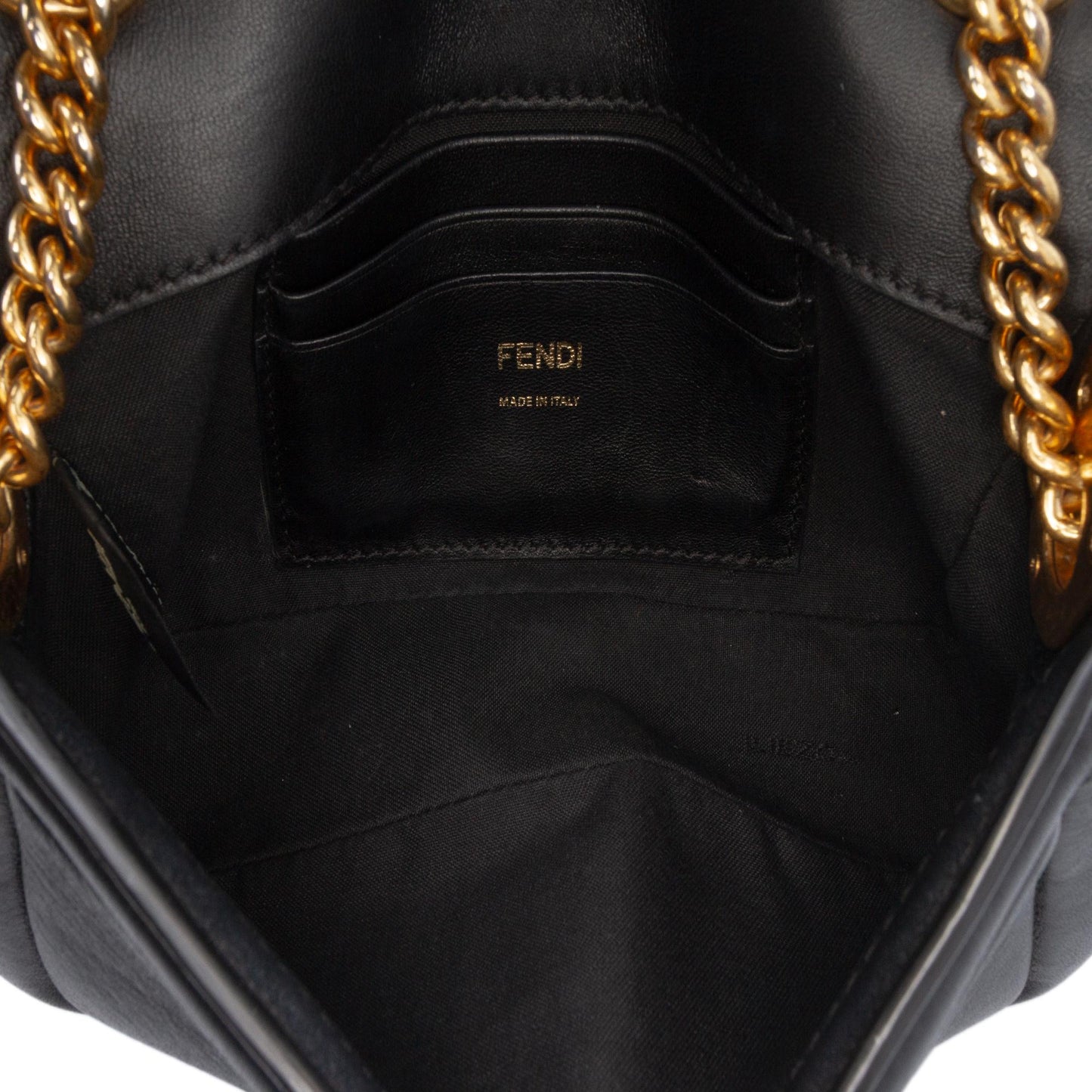 Fendi Canvas FF Marble Shoulder Bag