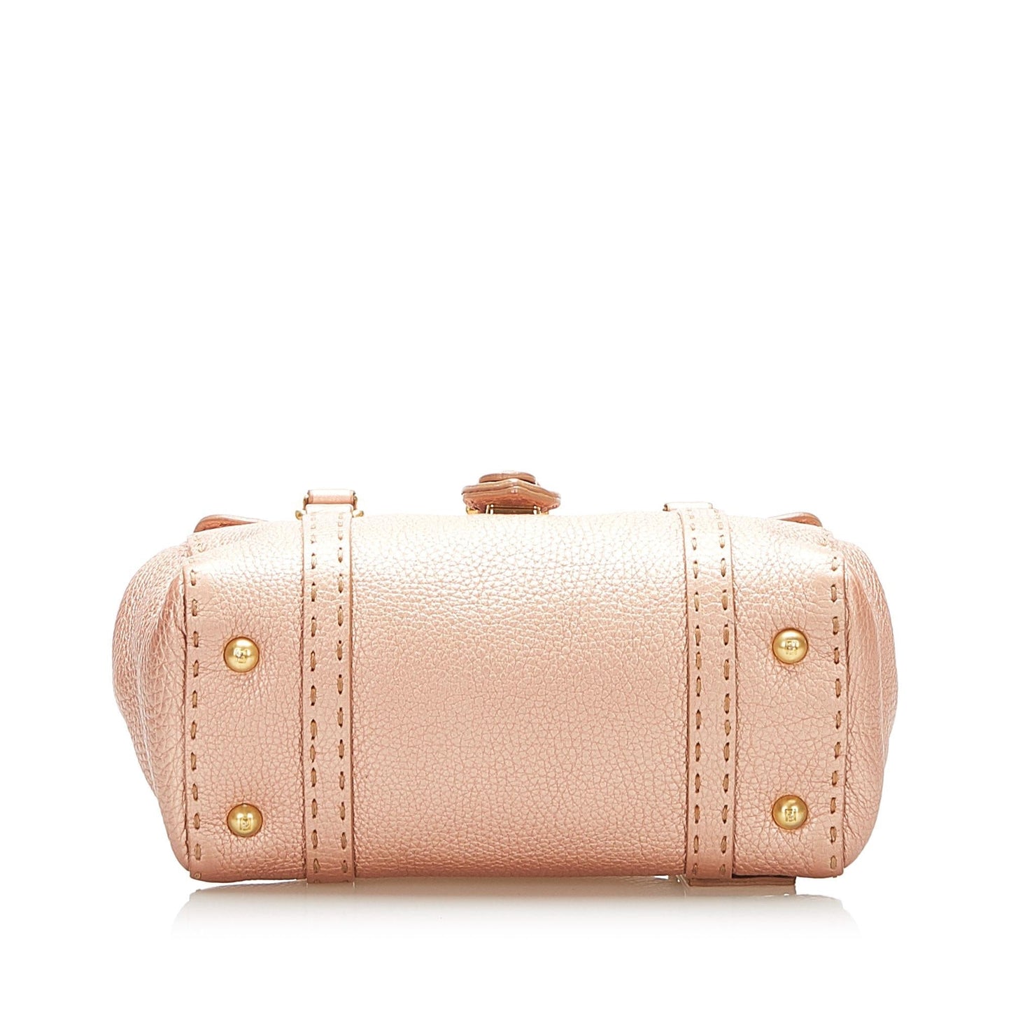 Fendi Mini Selleria Linda Leather Handbag (22351)