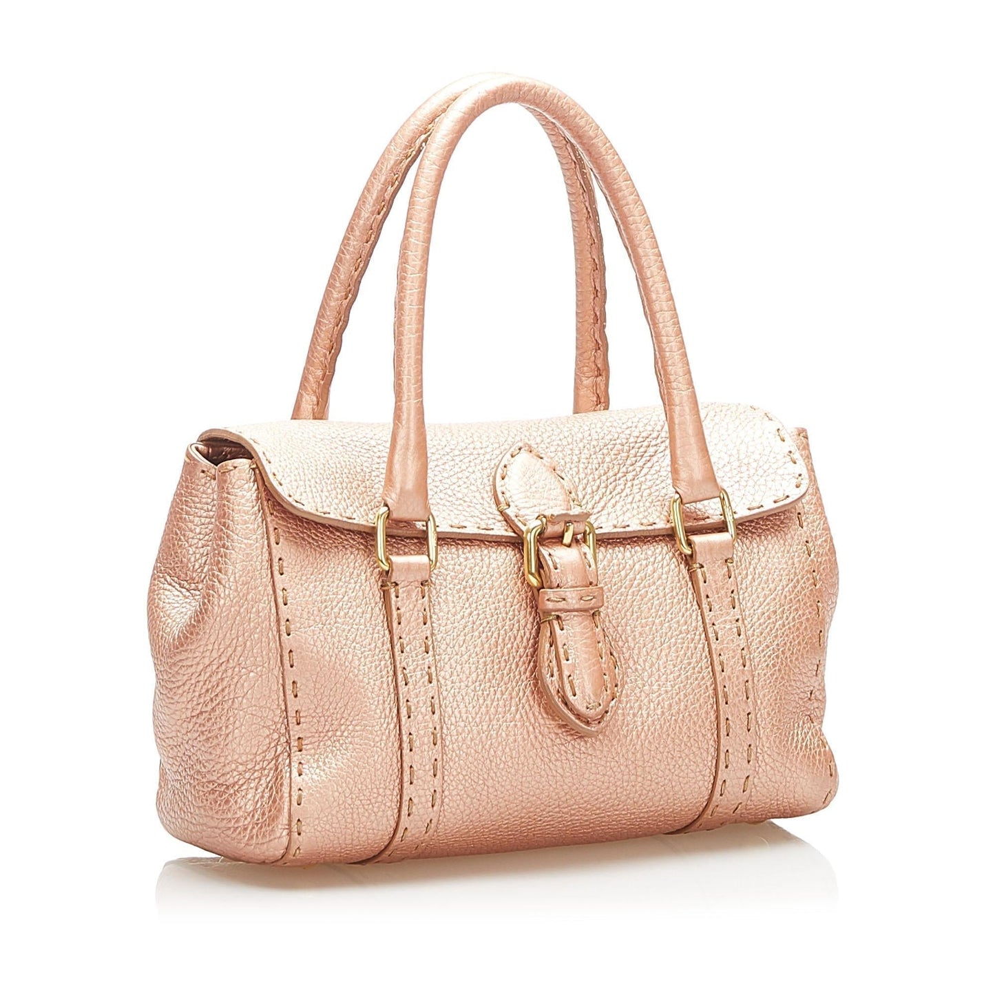 Fendi Mini Selleria Linda Leather Handbag