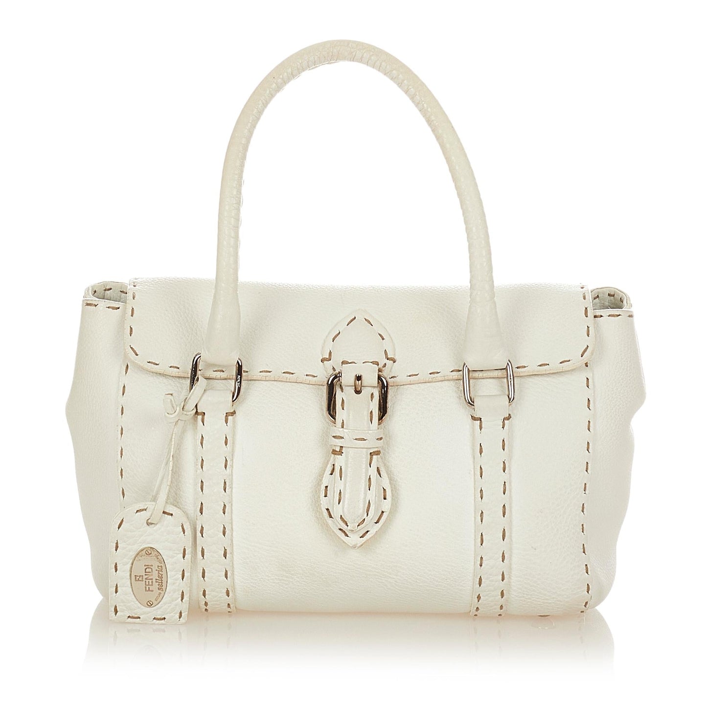 Fendi Mini Selleria Linda Leather Handbag (26508)