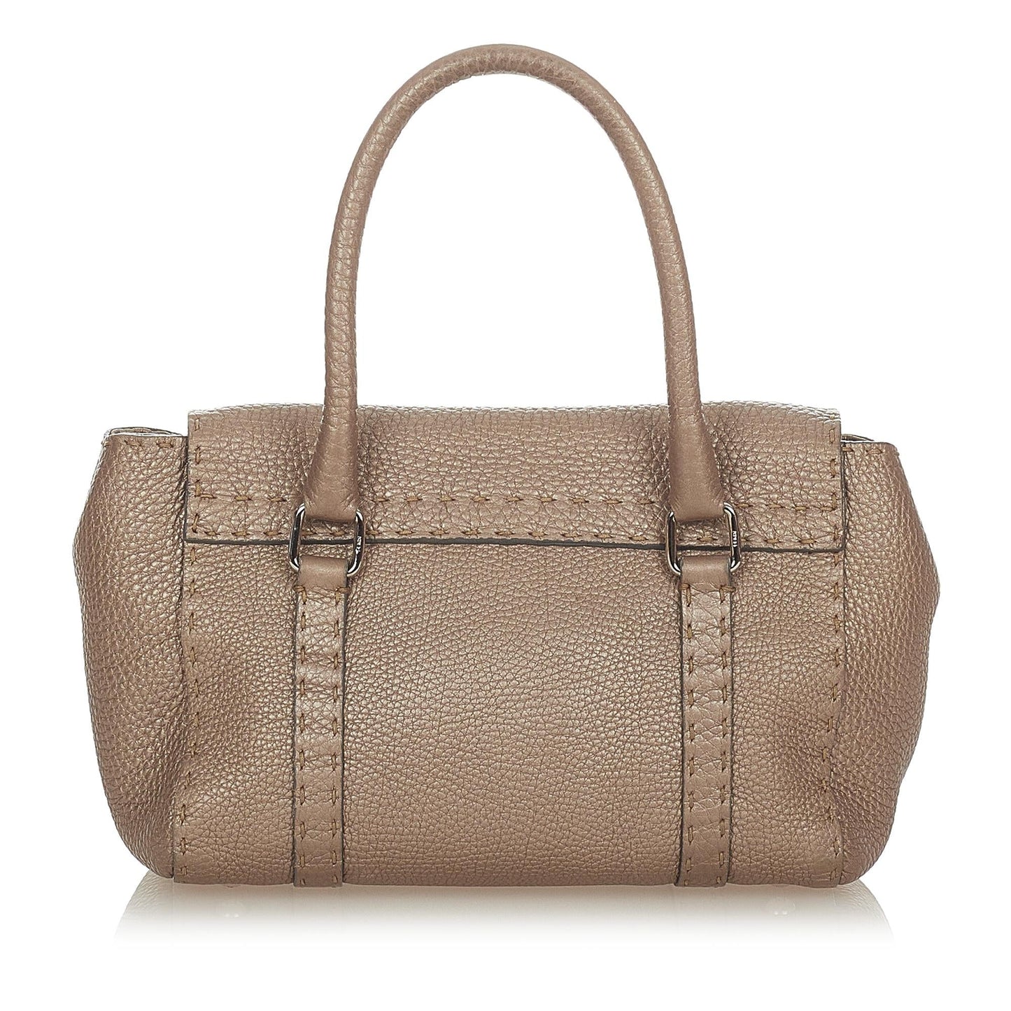 Fendi Mini Selleria Linda Leather Handbag (31781)