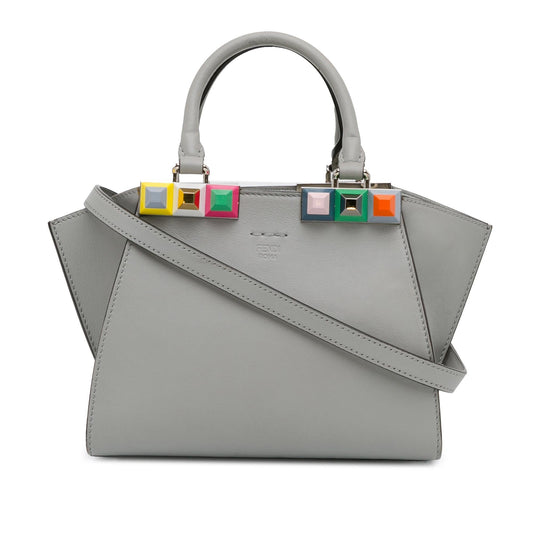 Fendi Mini Studded 3Jours Satchel (KfNV2c)