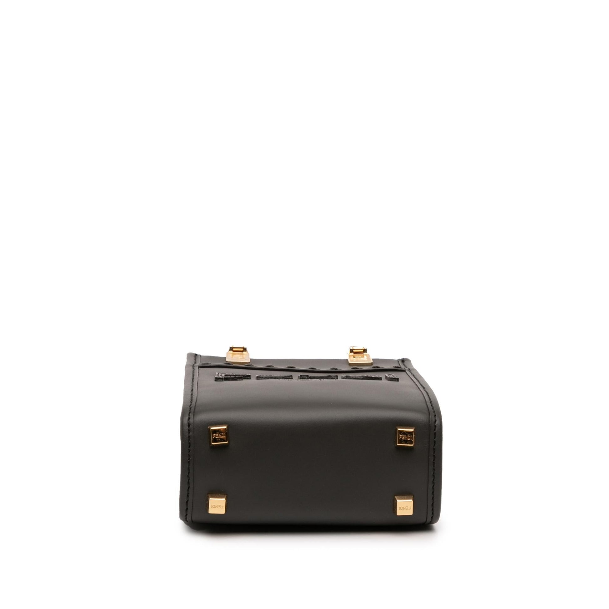Fendi Mini Sunshine Shopper Tote