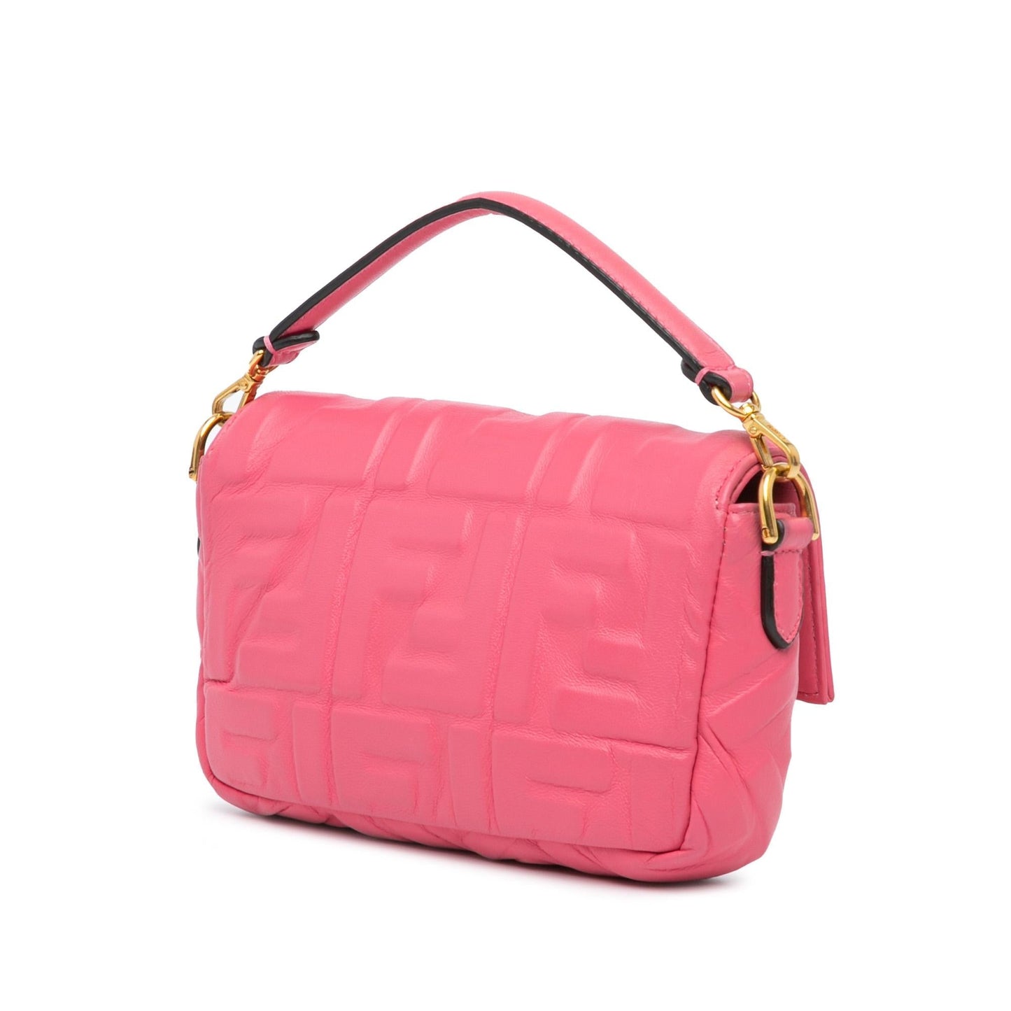 Fendi Mini Zucca Embossed Baguette Satchel (5tRhE0)