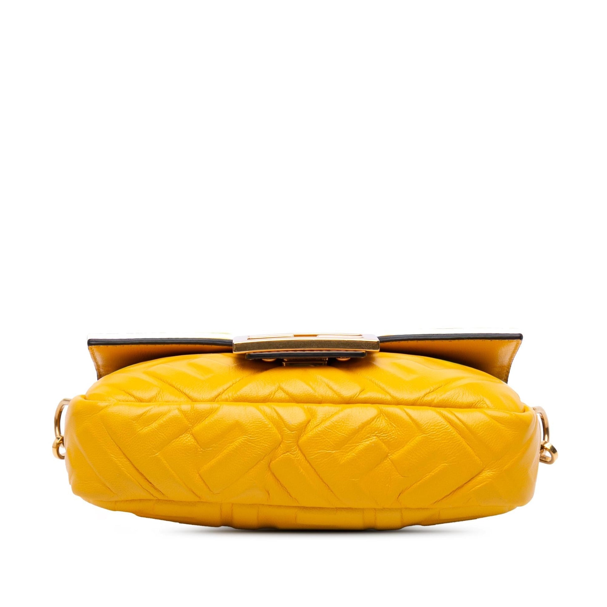 Fendi Leather Baguette Camera Bag