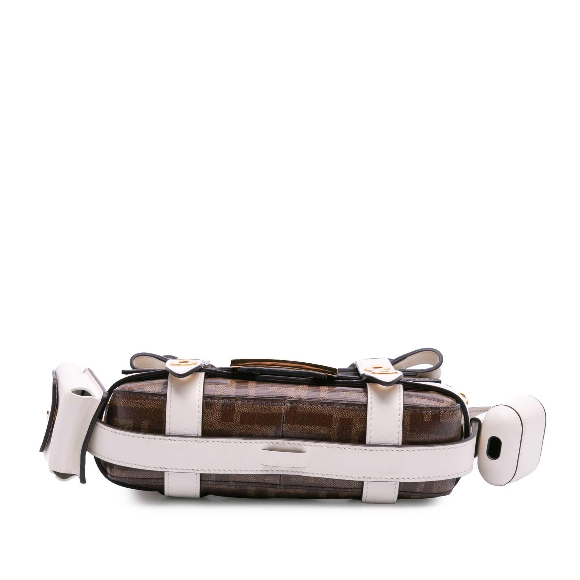Fendi Porter Yoshida Nylon Baguette Satchel
