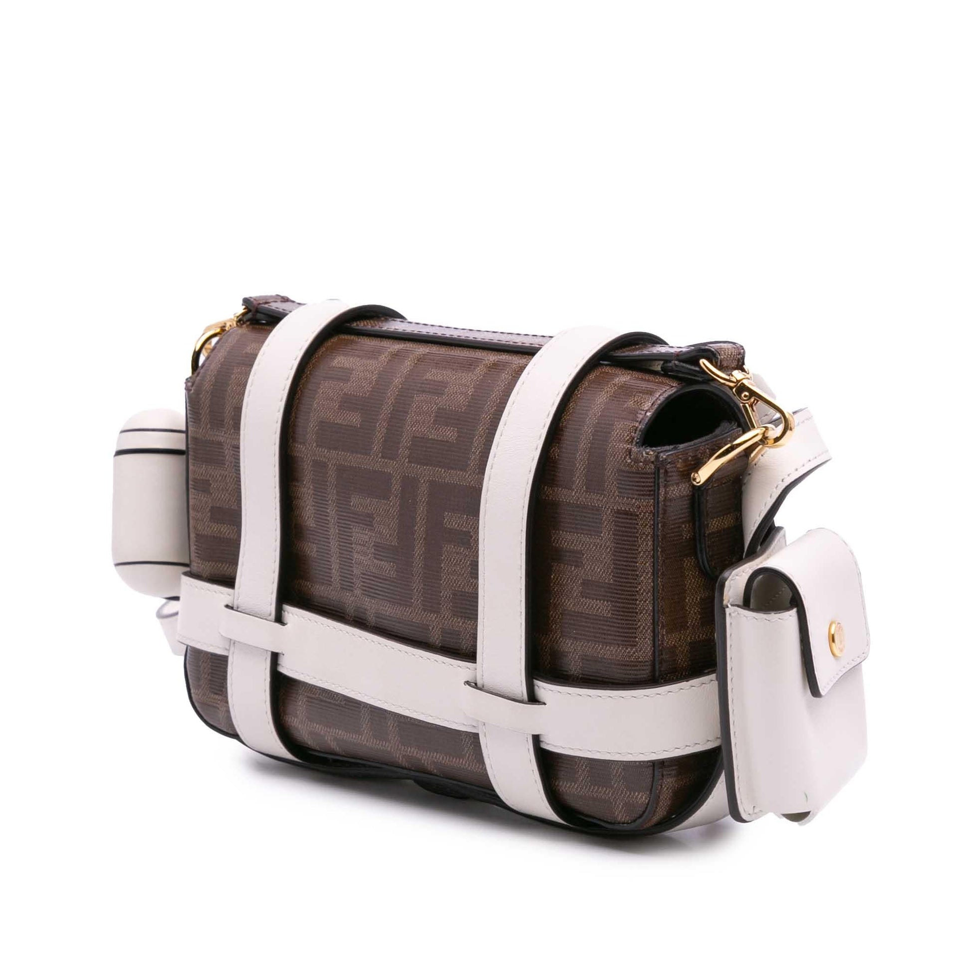 Fendi Porter Yoshida Nylon Baguette Satchel