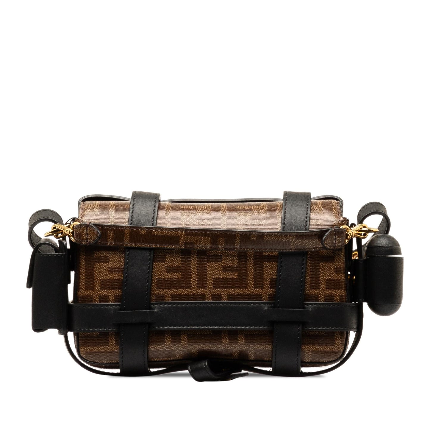 Fendi Mini Zucca Glazed Fabric Cage Baguette (jAfJja)