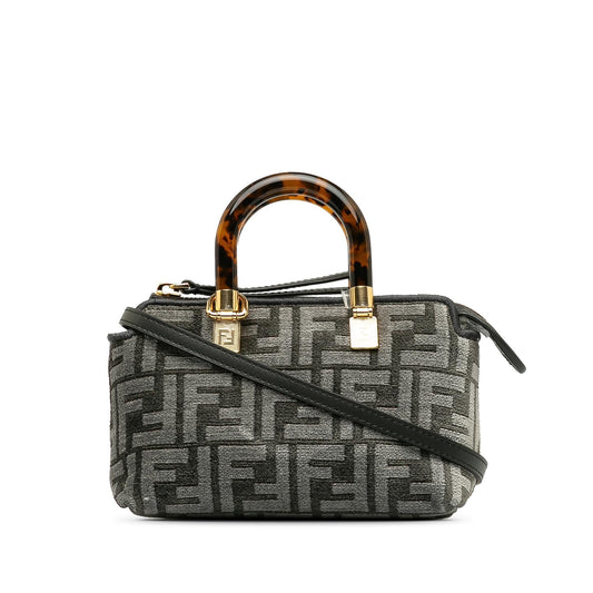Fendi Mini Zucca Tapestry By The Way Satchel (yLdvot)