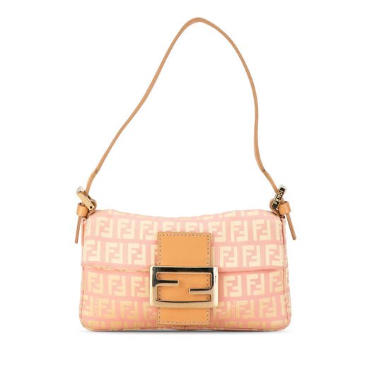 Fendi Mini Zucchino Canvas Baguette (ezjzrs)