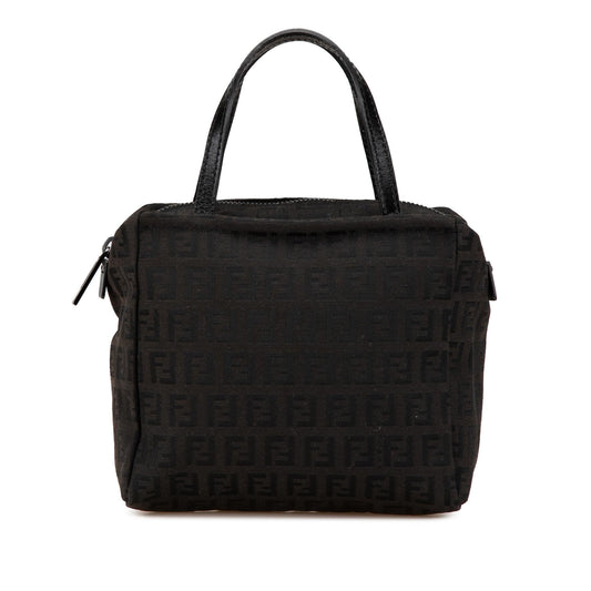 Fendi Mini Zucchino Canvas Handbag