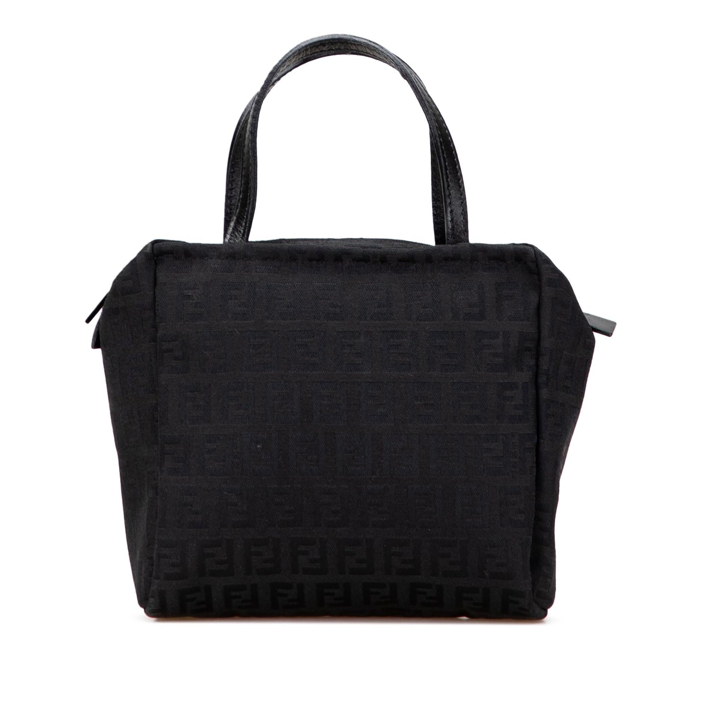 Fendi Mini Zucchino Canvas Handbag
