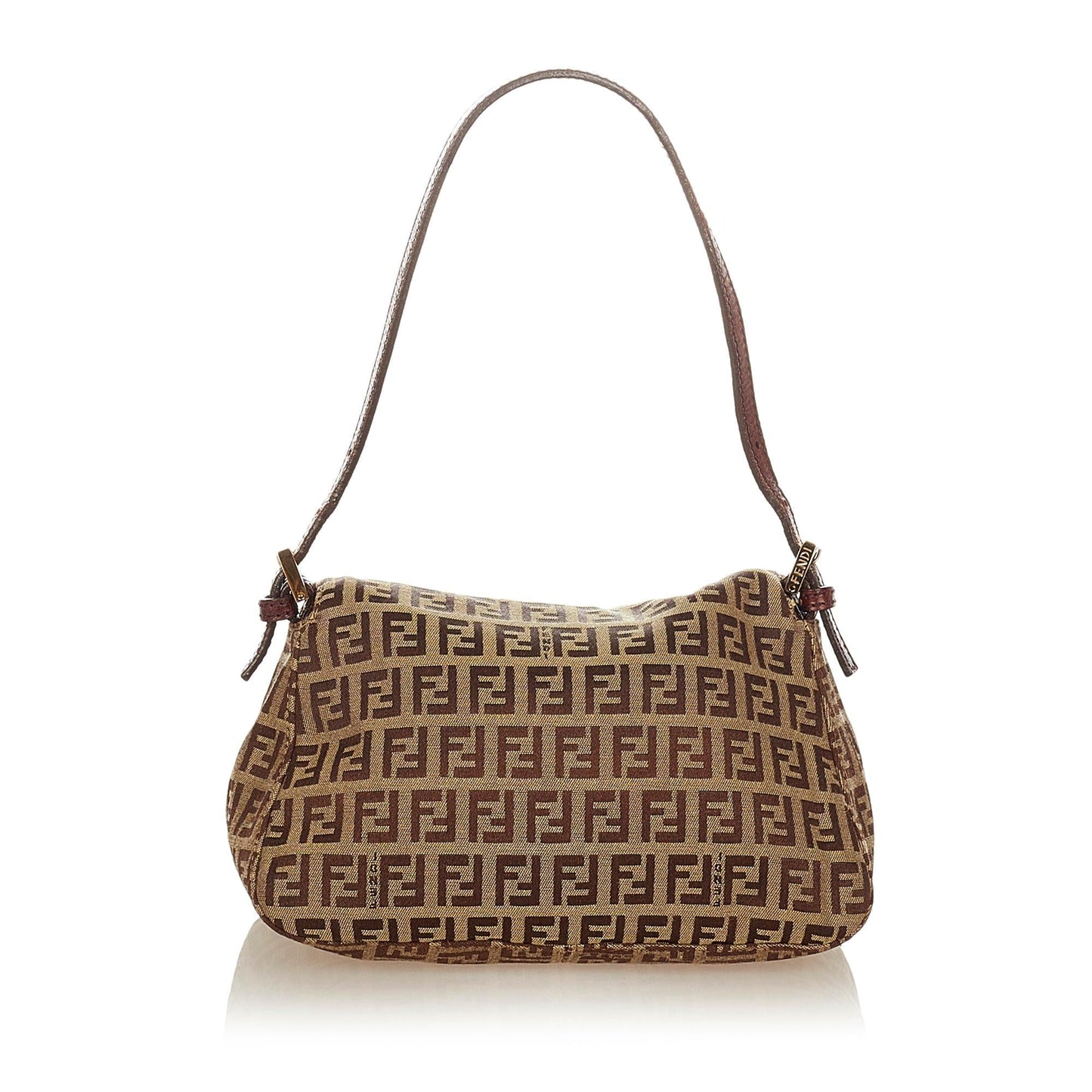 Fendi Mini Zucchino Canvas Mamma Baguette (26703)