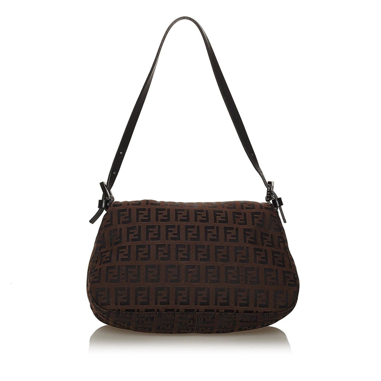 Fendi Mini Zucchino Canvas Mamma Baguette (28605)
