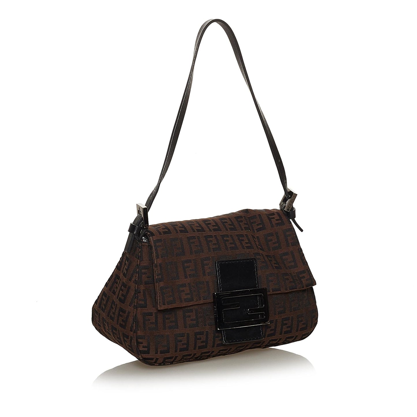 Fendi Mini Zucchino Canvas Mamma Baguette (28605)