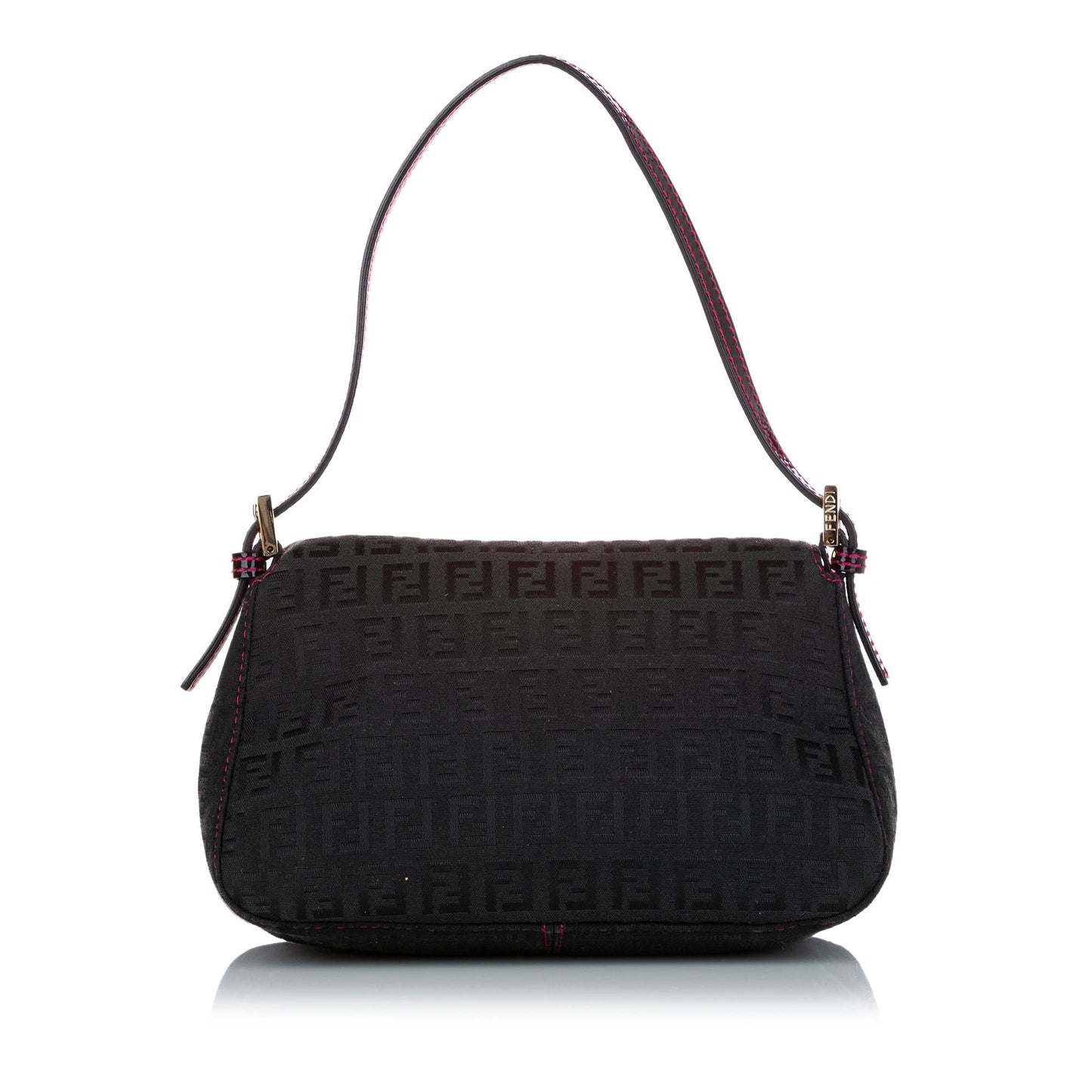 Fendi Mini Zucchino Canvas Mamma Baguette (z8xf9F)