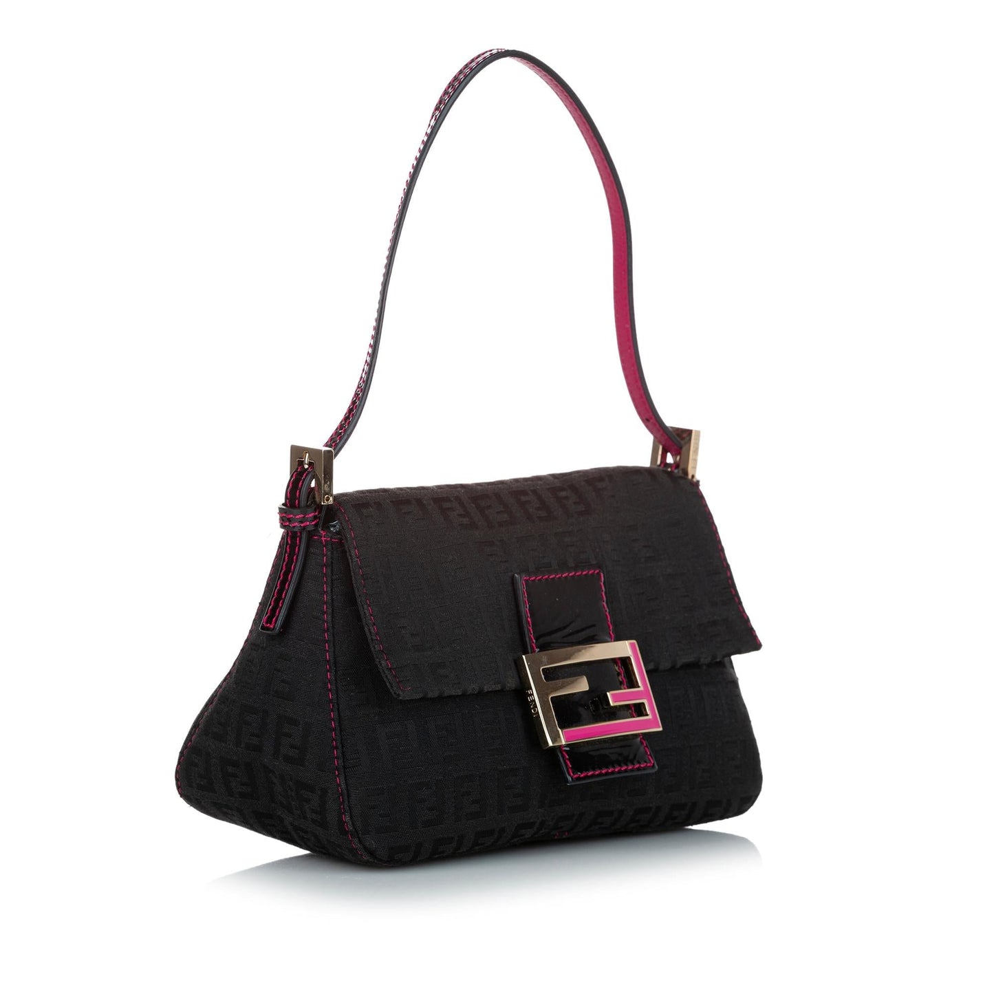 Fendi Mini Zucchino Canvas Mamma Baguette (z8xf9F)