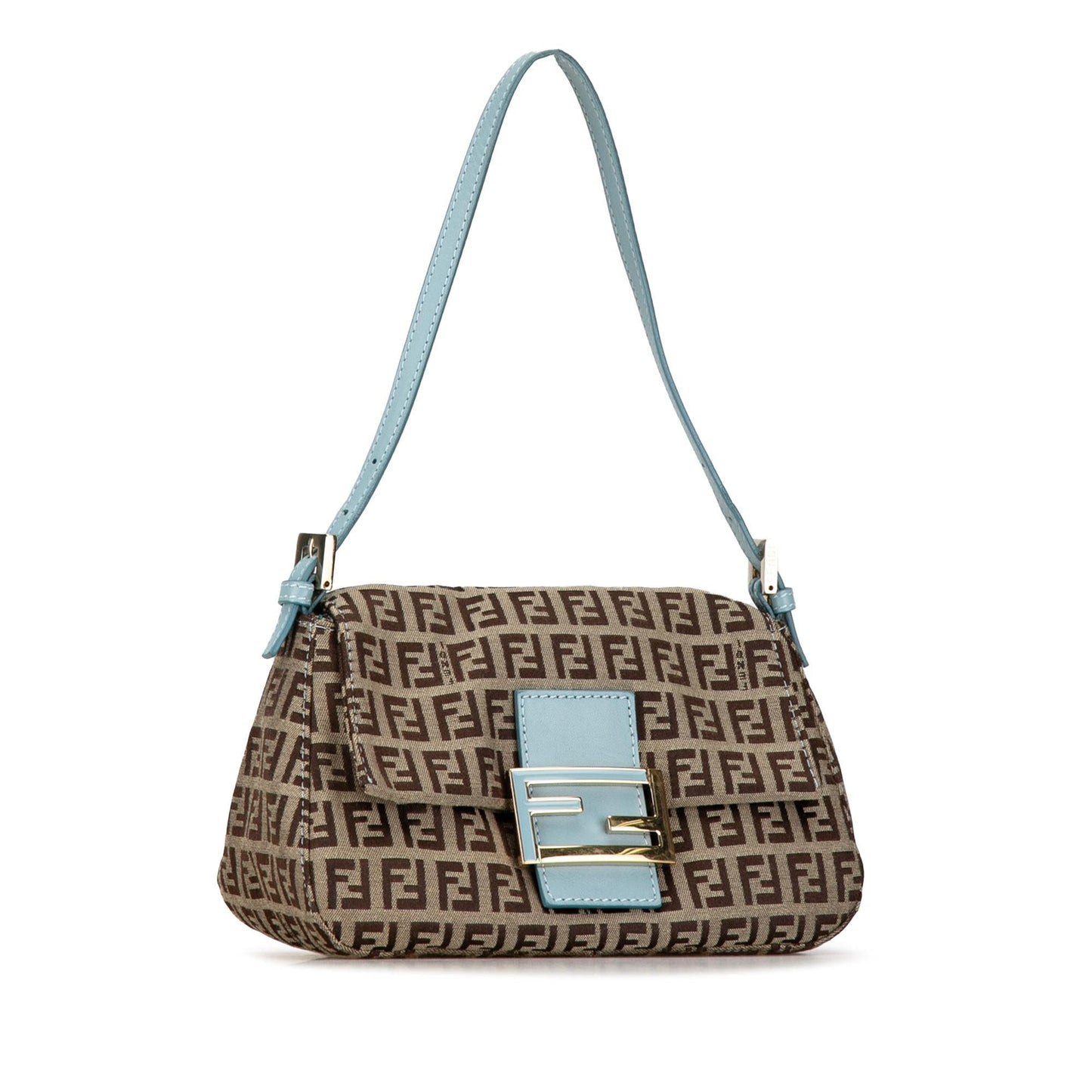 Fendi Mini Zucchino Canvas Mamma Forever (yImJLi)