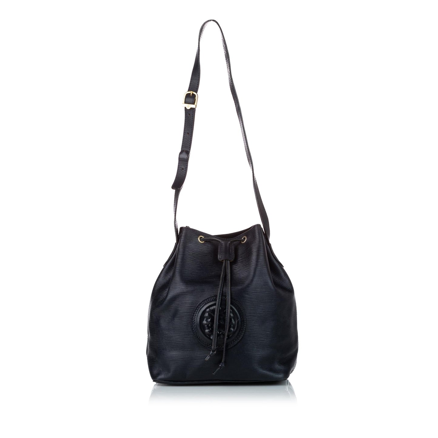 Fendi Mon Tresor Leather Bucket Bag (30890)