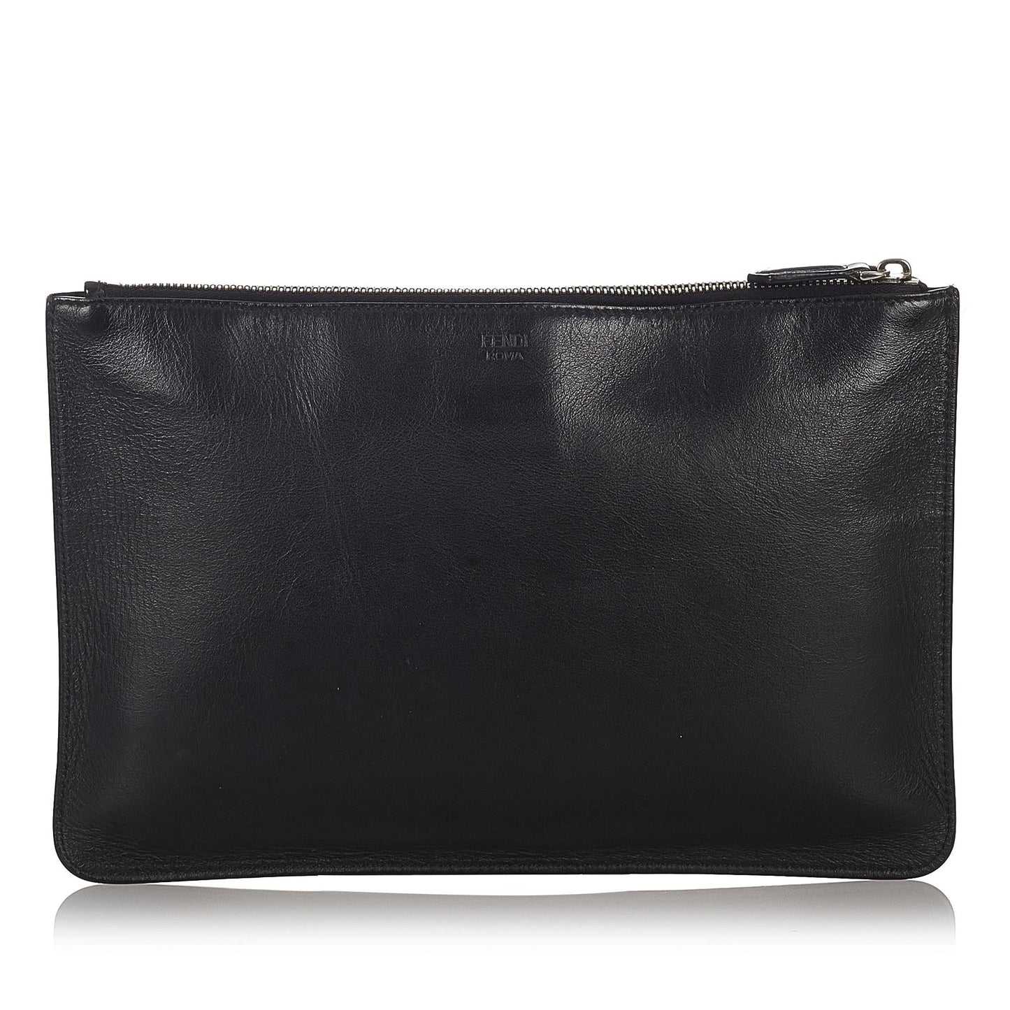 Fendi Monster Leather Clutch Bag (26730)