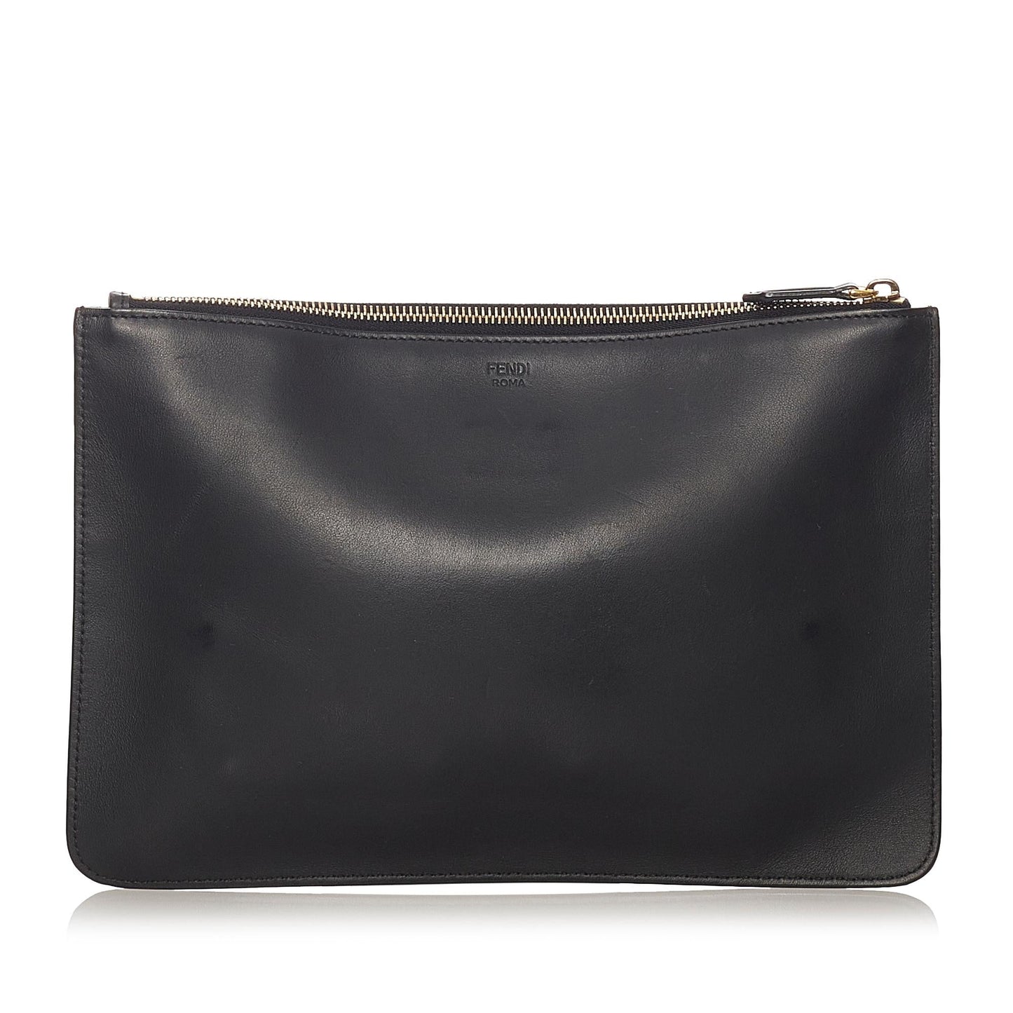 Fendi Monster Leather Clutch Bag (27468)