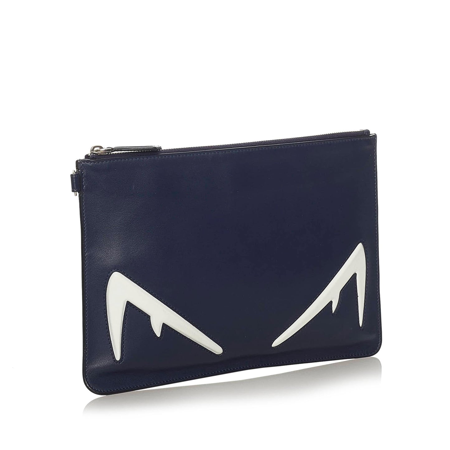 Fendi Monster Leather Clutch Bag (28772)