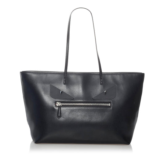 Fendi Monster Roll Leather Tote Bag (30045)