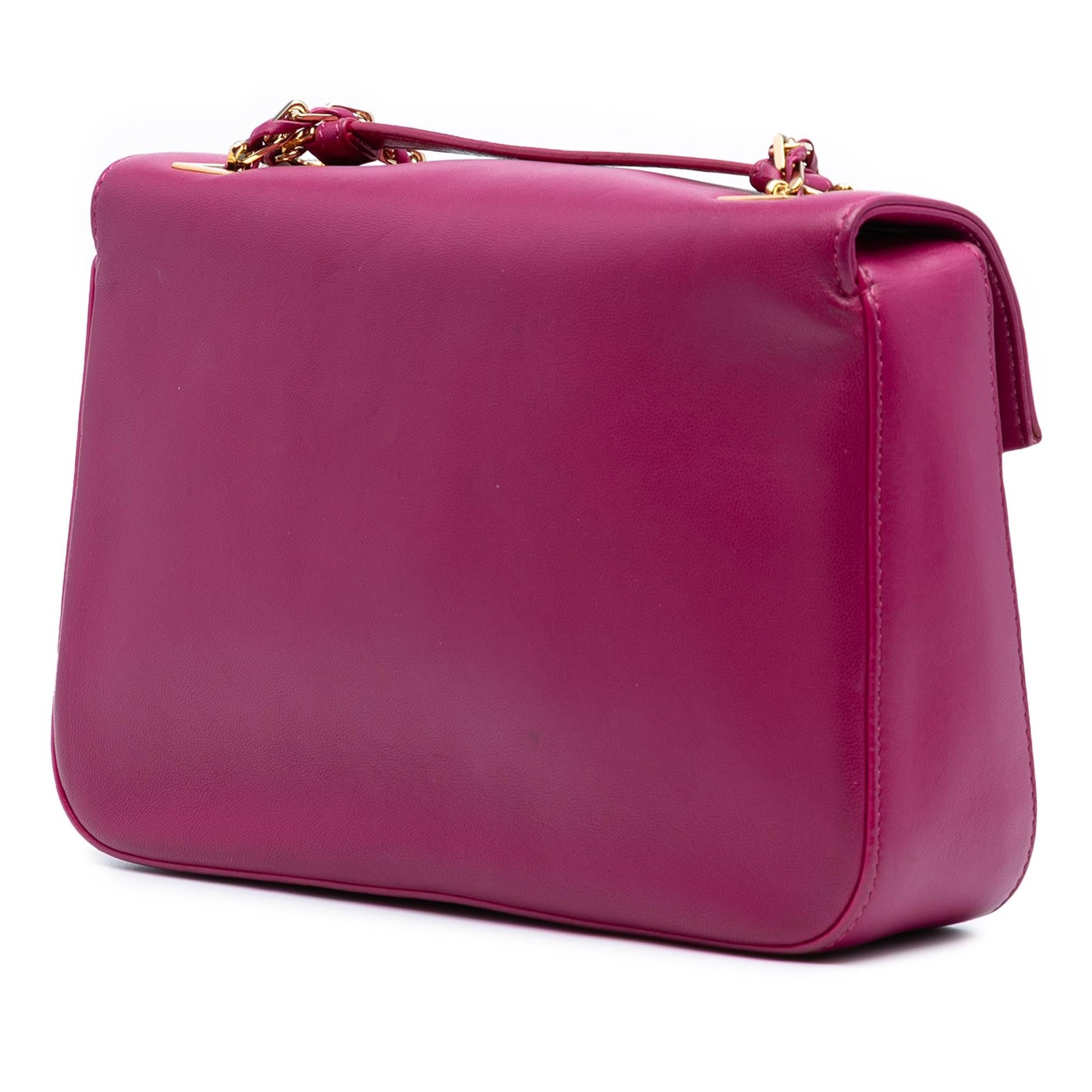 Fendi Nappa Be Baguette Crossbody