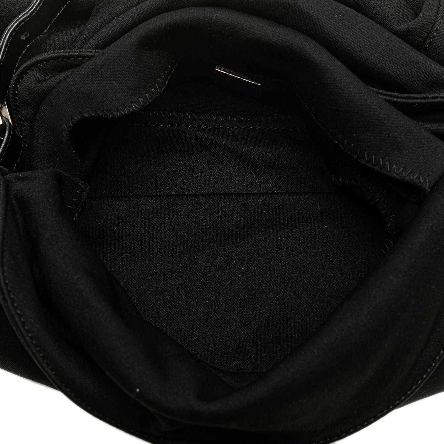 Fendi Neoprene Double Flap Shoulder Bag (SHG-Fp6HvH)
