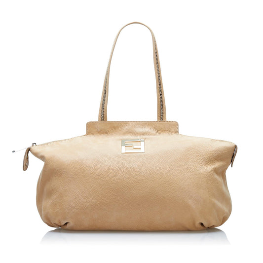 Fendi Nubuck Chains Tote (36773)