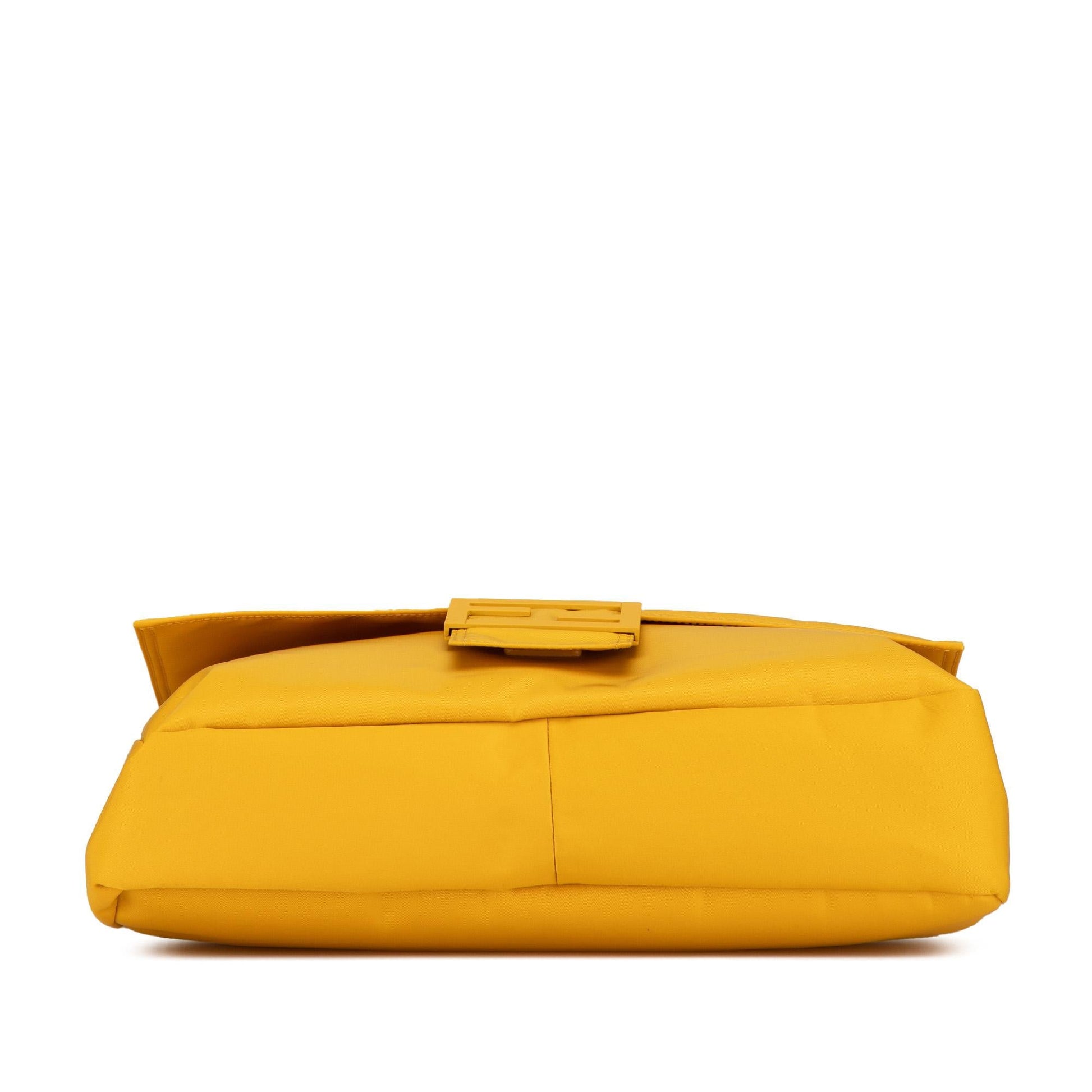 Fendi Nylon Baguette Messenger Bag