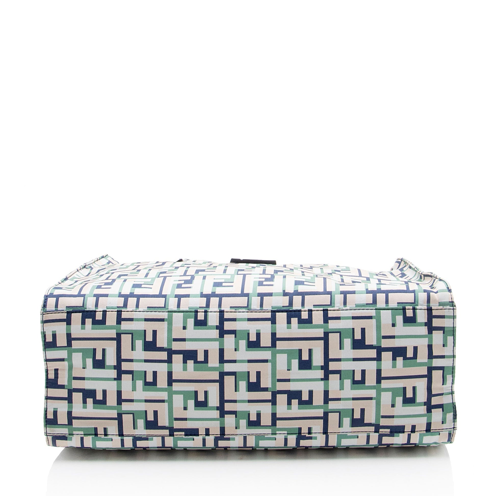 Fendi Knit Cashmere Baguette Shoulder Bag