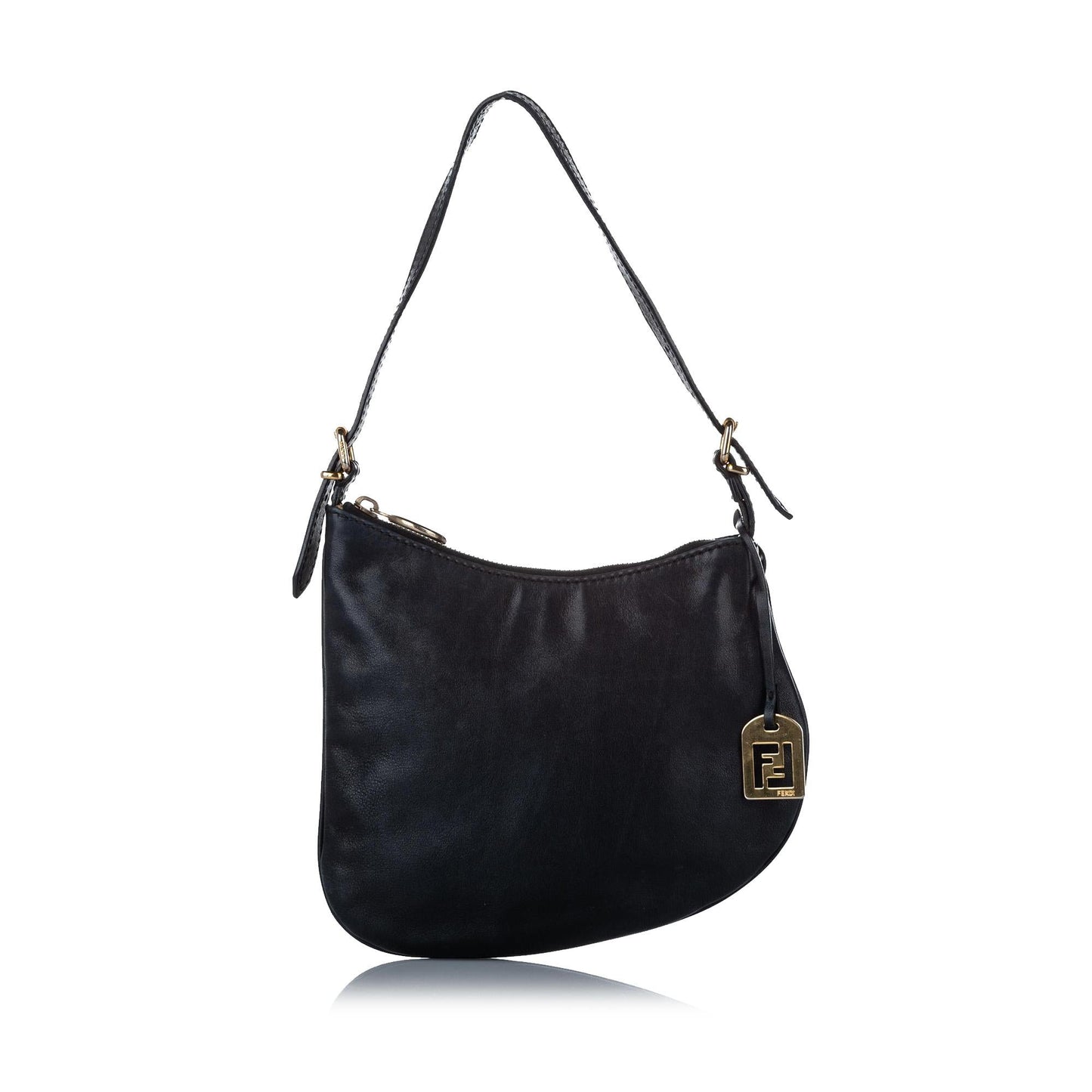 Fendi Oyster Leather Shoulder Bag (32336)