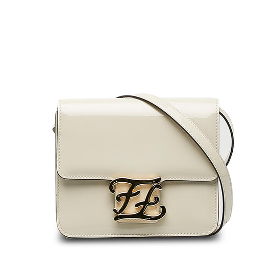 Fendi Patent Karligraphy Crossbody Bag (0iNckf)
