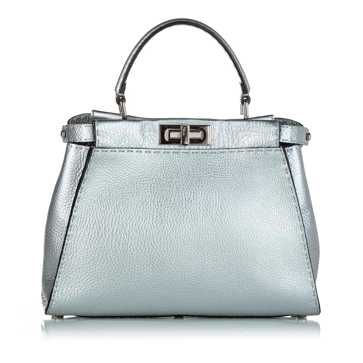 Fendi Peekaboo Leather Satchel