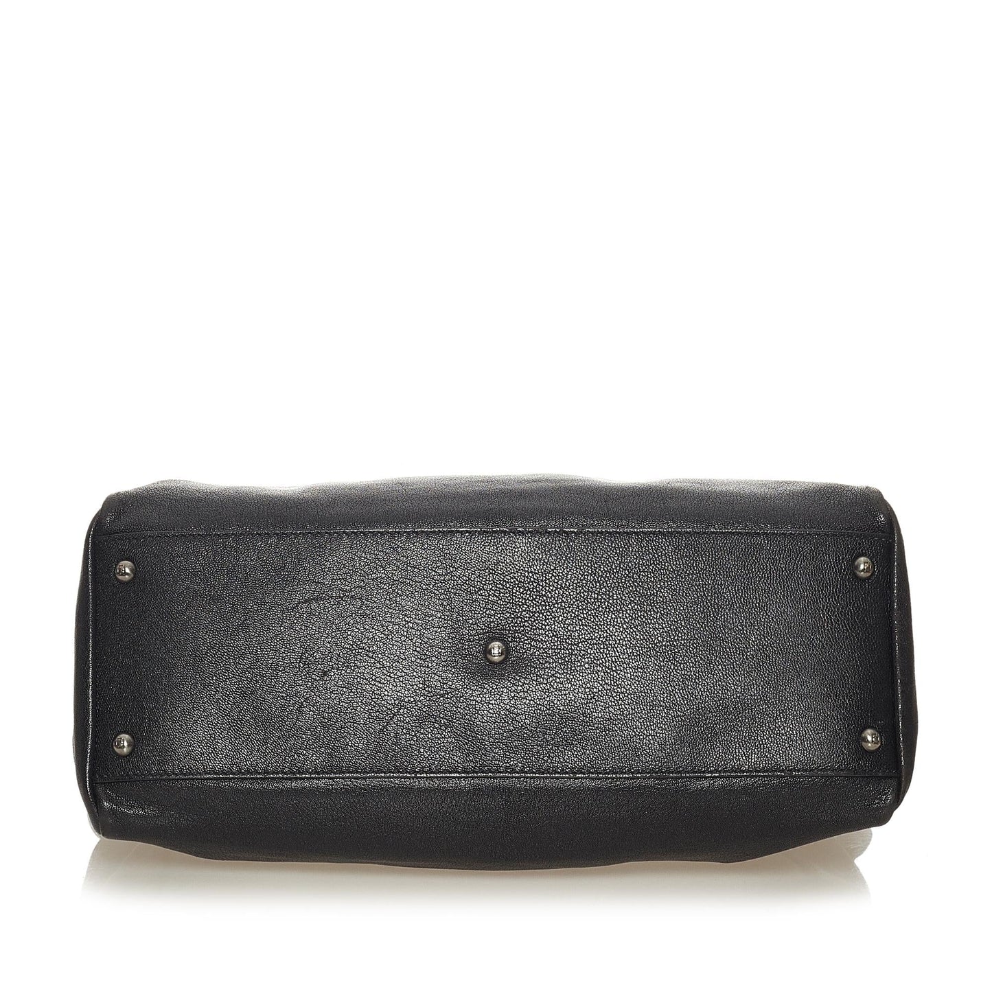 Fendi Peekaboo Leather Satchel (27736)