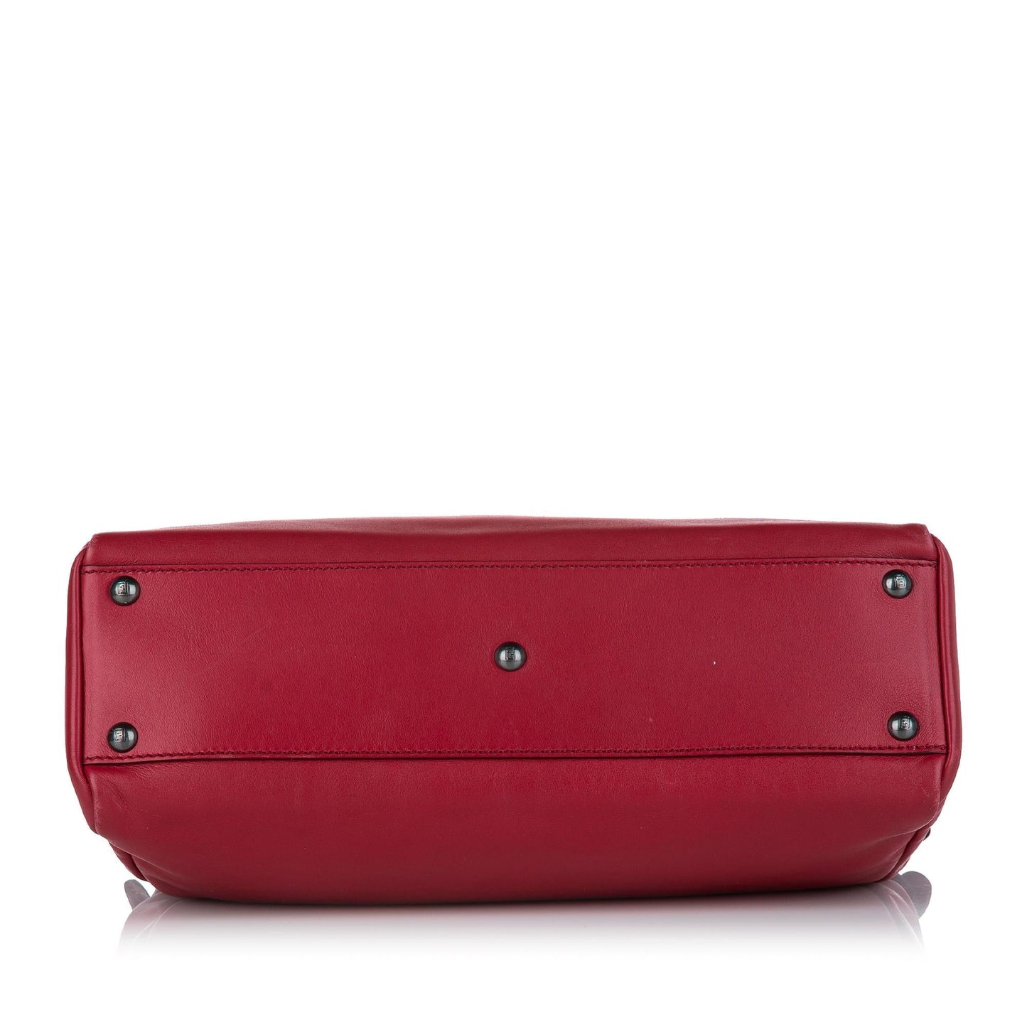Fendi Peekaboo Leather Satchel (32461)
