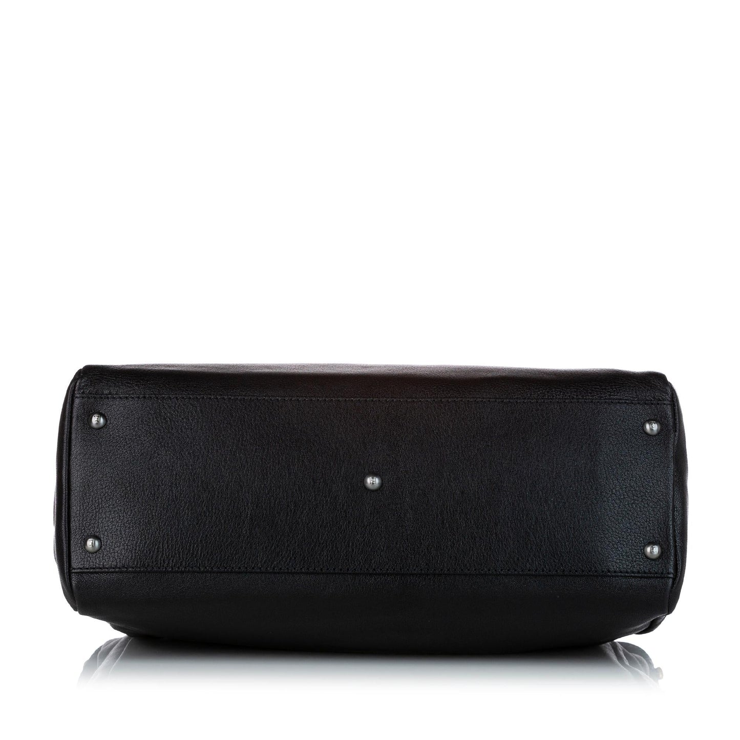 Fendi Peekaboo Leather Satchel (32463)