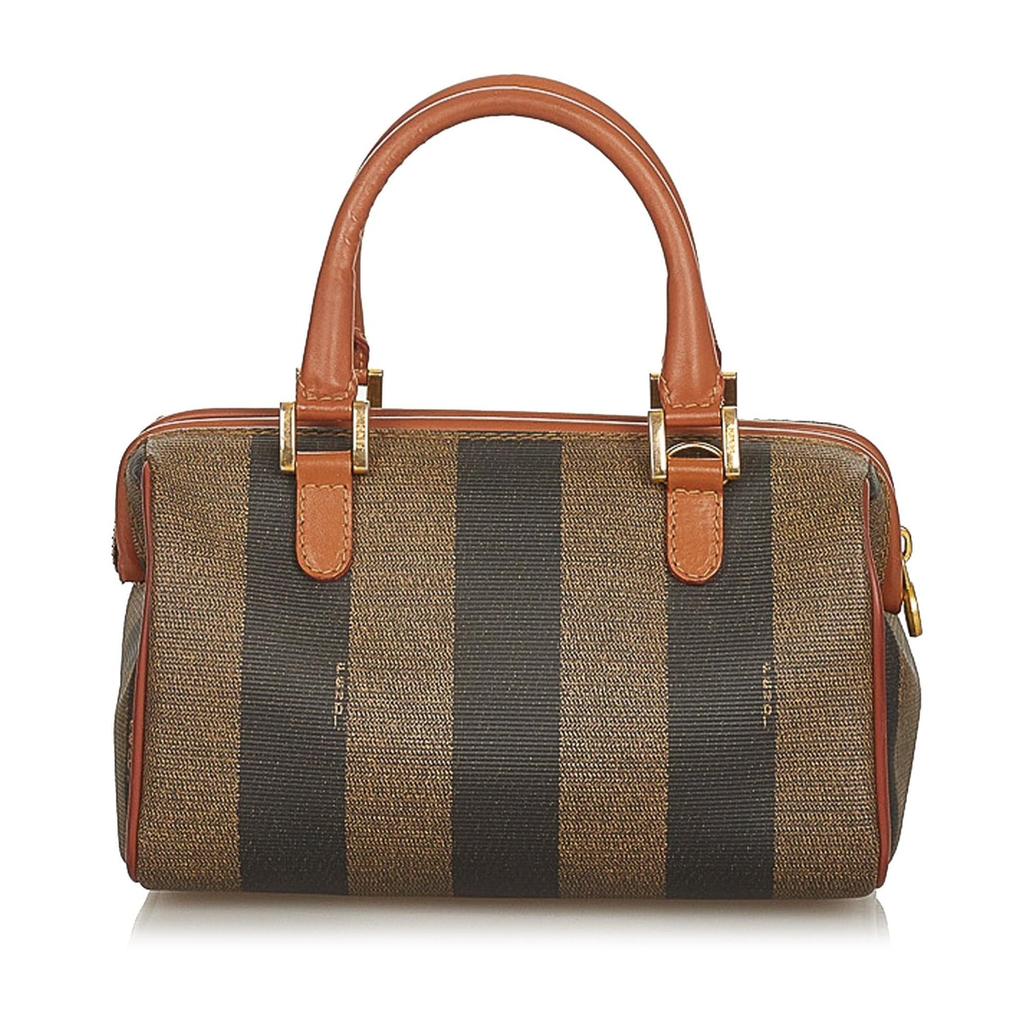 Fendi Pequin Boston Bag (26237)