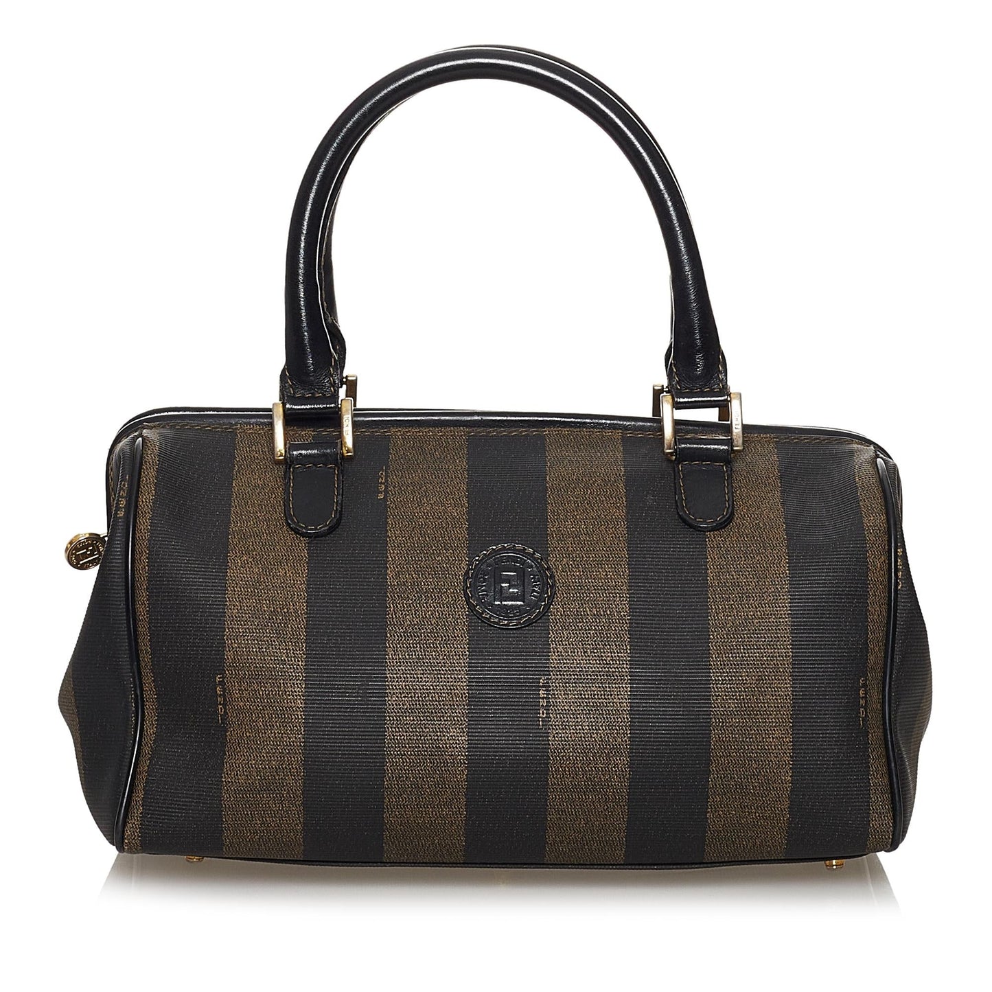 Fendi Pequin Boston Bag (30016)