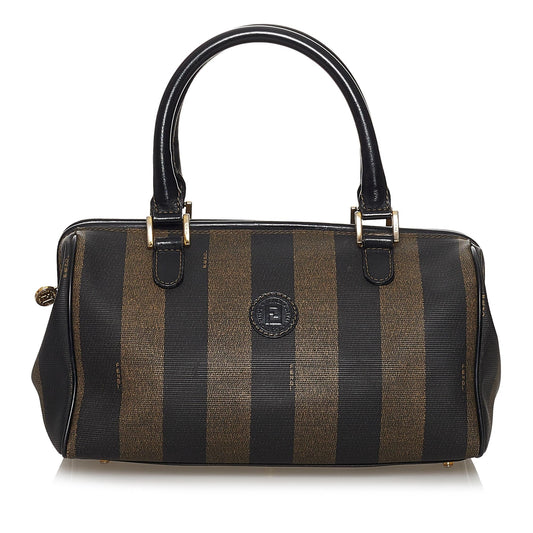 Fendi Pequin Boston Bag (30016)