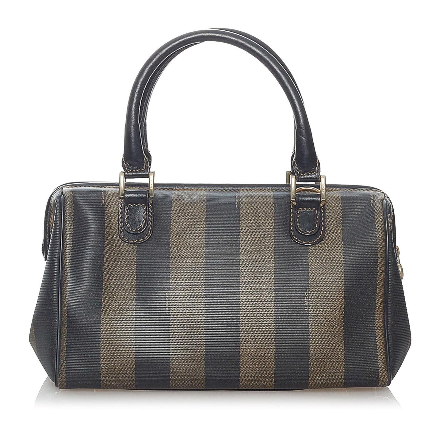 Fendi Pequin Boston Bag (30791)